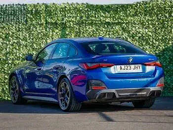 Used BMW i4 M Sport 210 kW (286 HP) 2023 Portimao blue Sedan