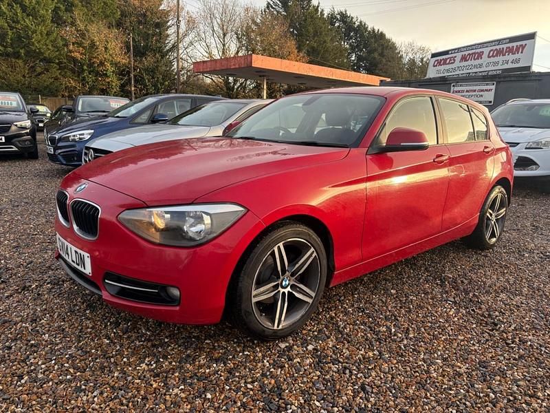 Red Used 2014 BMW 116 Sport Line Hatchback | £4,750 (Fair price) - Image 1/4