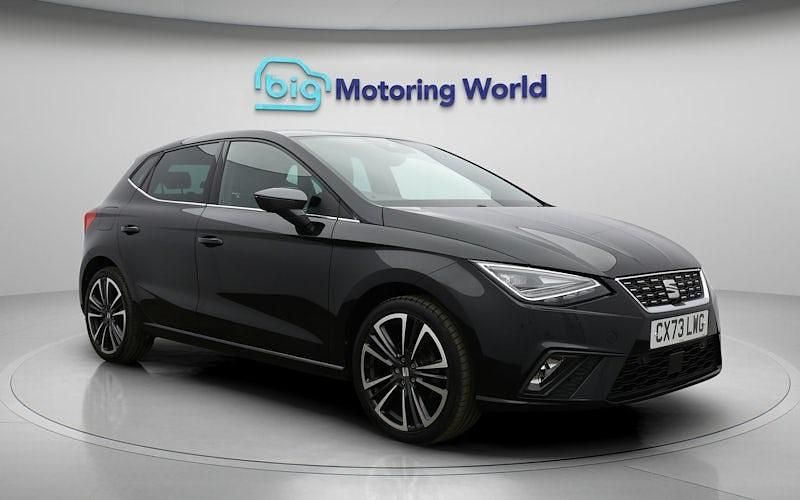 Used Seat Ibiza XCELLENCE Lux 110 HP (80 kW) 2024 Black Hatchback
