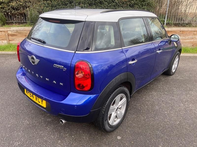 Used Mini Cooper D Countryman 112 HP (82 kW) 2014 Blue SUV
