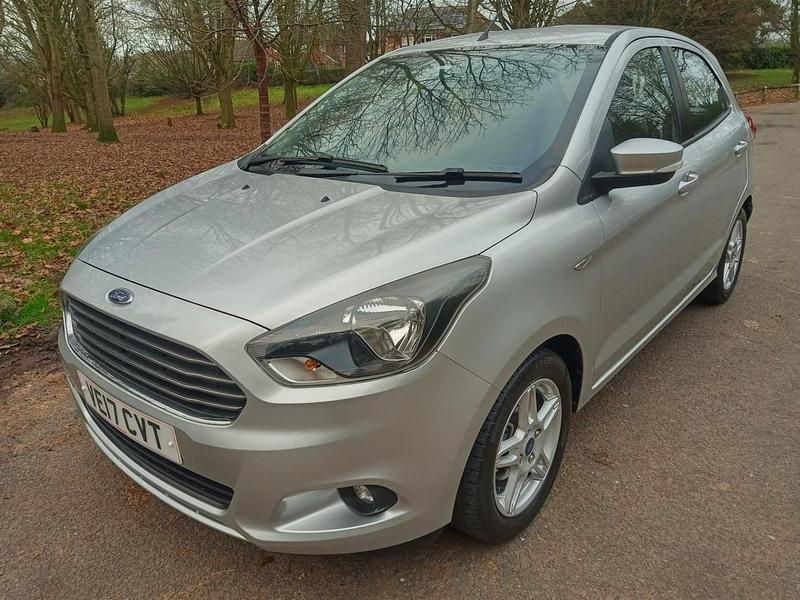 Silver Used 2017 Ford Ka Plus Zetec Hatchback | £7,495 (Fair price) - Image 1/4