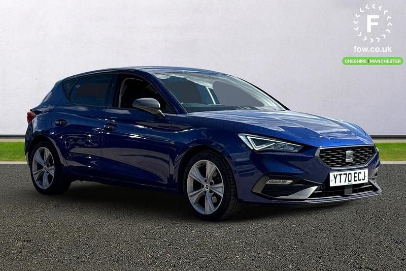 Blue Used 2020 Seat Leon FR Hatchback | £14,099 (Fair price) - Image 1/3