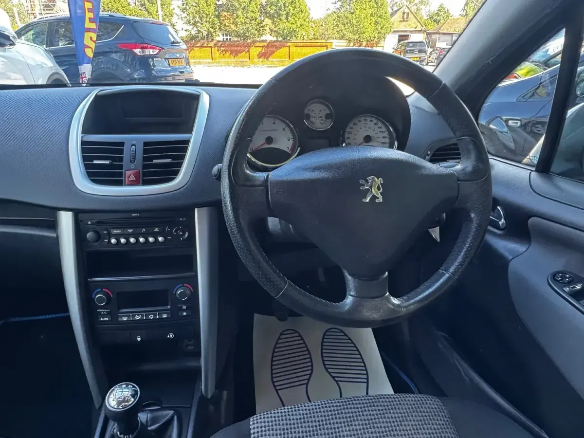 Used Peugeot 207 Sport 120 HP (88 kW) 2009 Blue Hatchback