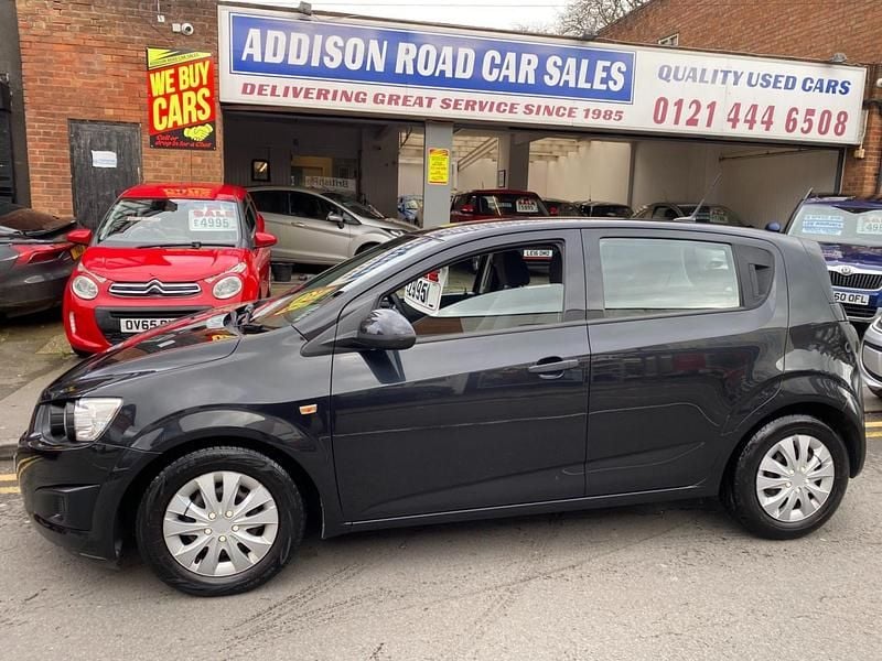Used Chevrolet Aveo LS 2014 Black Hatchback