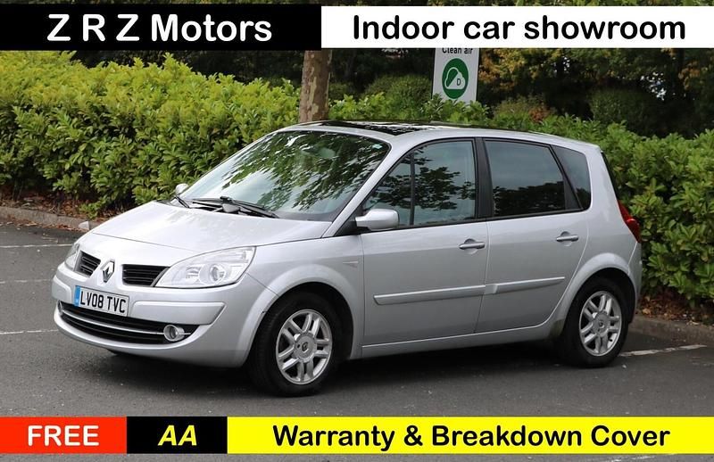 Silver Used 2008 Renault Scénic II Dynamique MPV | £3,999 (Expensive) - Image 1/3