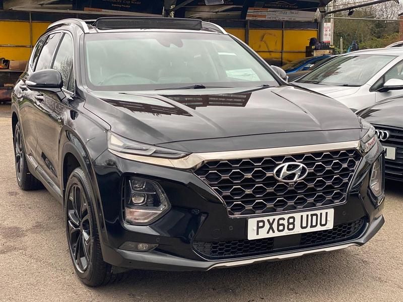 Used Hyundai Santa Fe Premium SE 2018 Black SUV