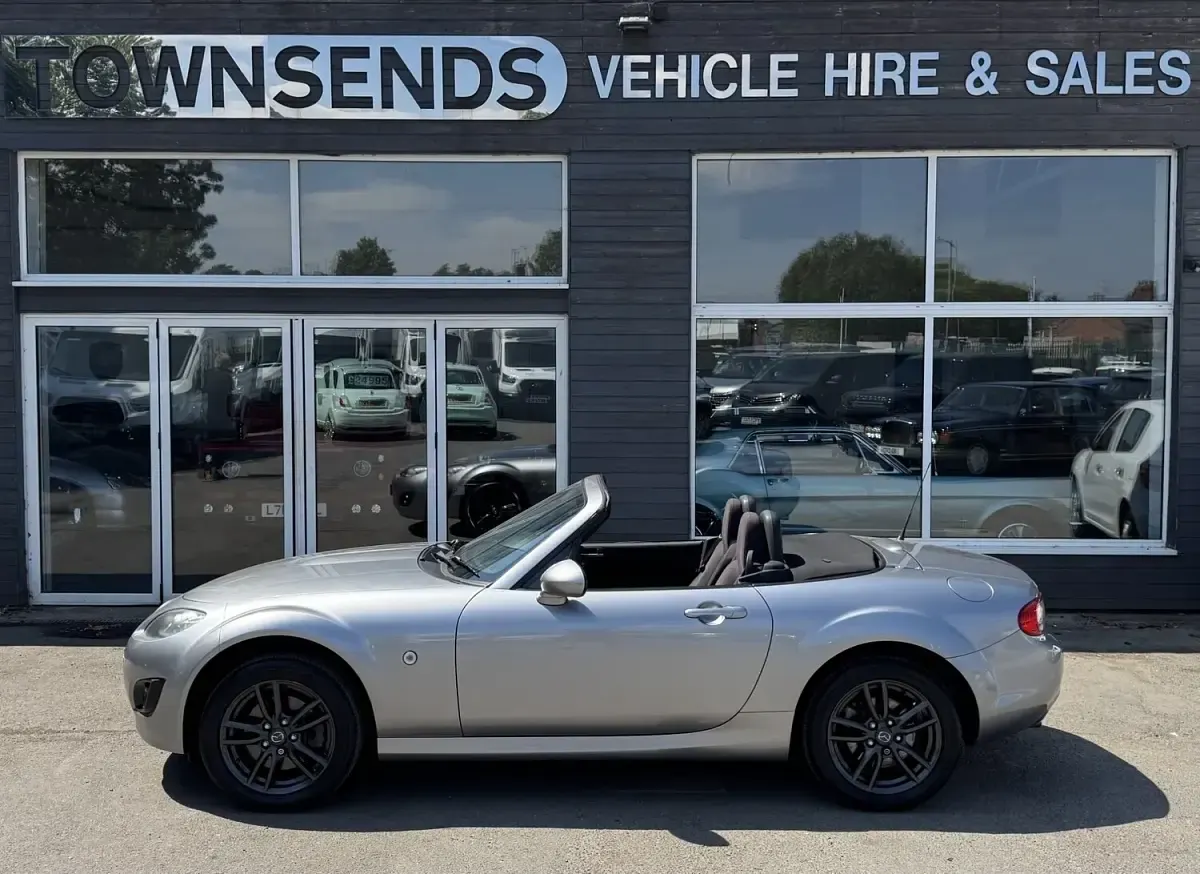 Used Mazda MX5 126 HP (92 kW) 2009 Silver Cabriolet