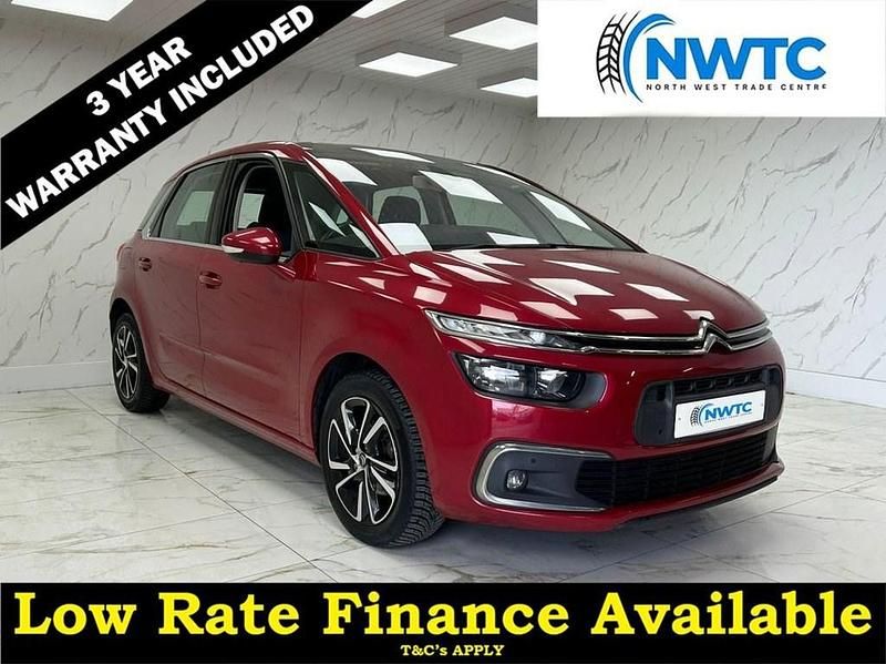 Red Used 2018 Citroën C4 Picasso Feel MPV | £6,195 (Good price) - Image 1/4