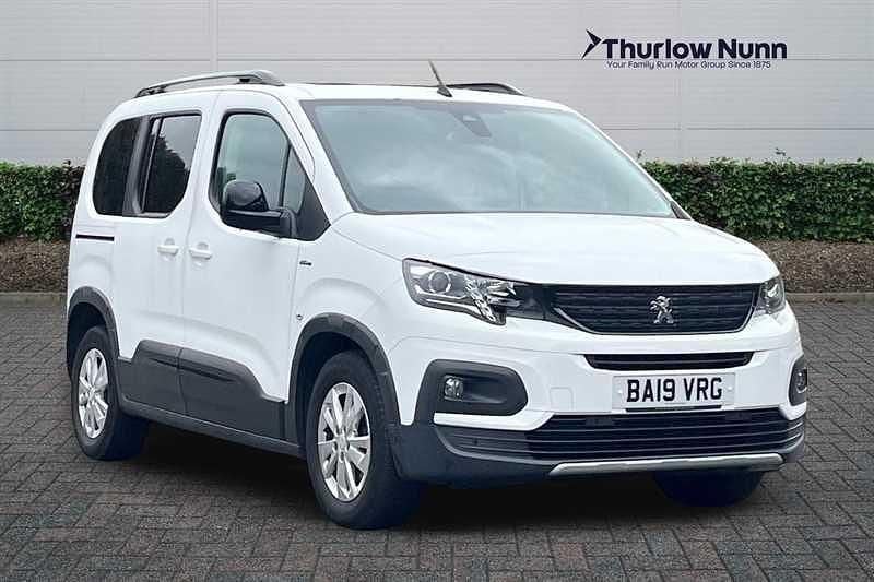 White Used 2019 Peugeot Rifter GT-line MPV | £15,500 (Fair price) - Image 1/4