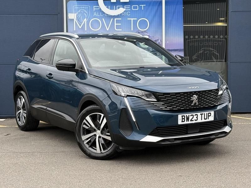 Blue Used 2023 Peugeot 3008 Active+ Hatchback | £16,795 (Fair price) - Image 1/4