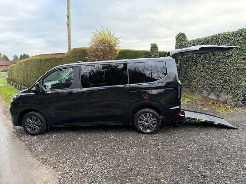 Used Ford Tourneo Custom Titanium 136 HP (100 kW) 2025 Black Van