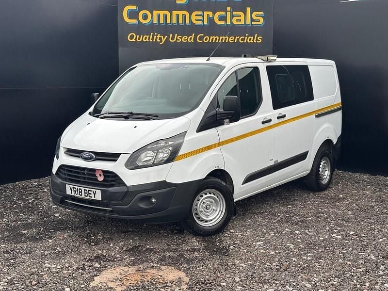 Used Ford Transit Custom 105 HP (77 kW) 2018 White Van
