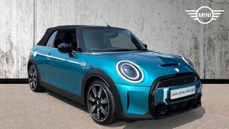 Caribbean aqua Used 2023 Mini Cooper S Hatchback | £26,041 (Expensive) - Image 1/4