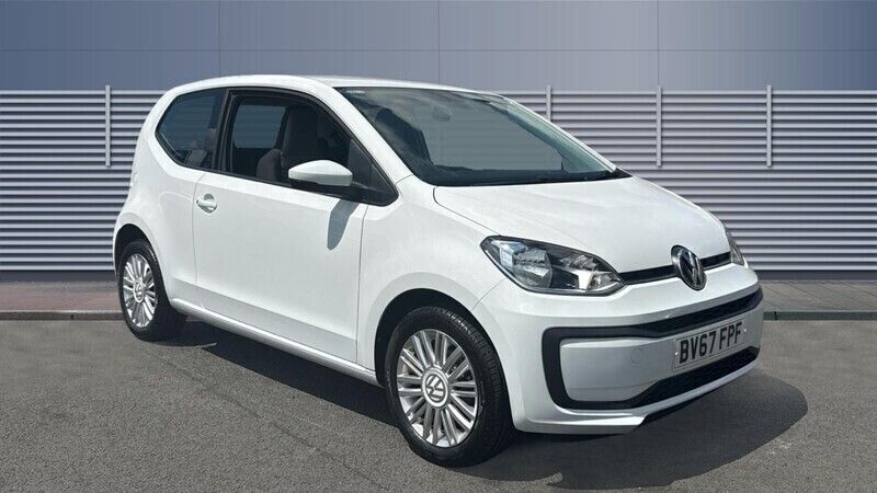 White Used 2017 VW up! move up! Hatchback | £7,250 (Fair price) - Image 1/4