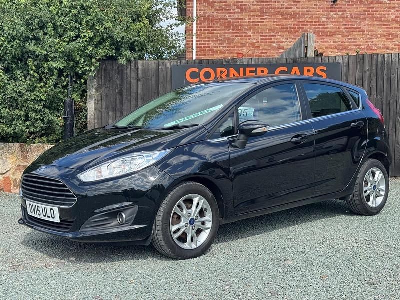 Used Ford Fiesta Zetec 2015 Black Hatchback