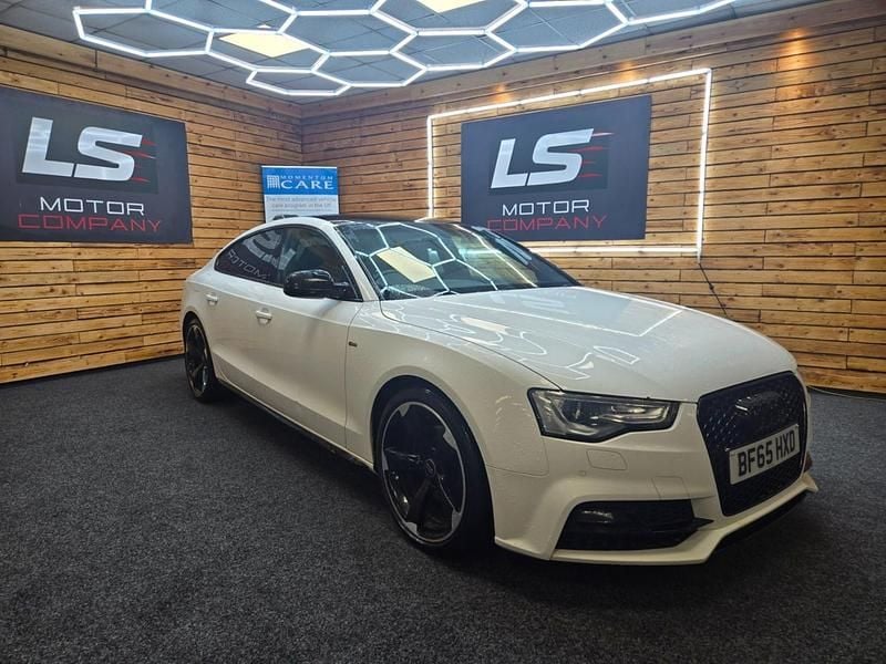 White Used 2015 Audi A5 Black Edition Hatchback | £5,995 (Fair price) - Image 1/4