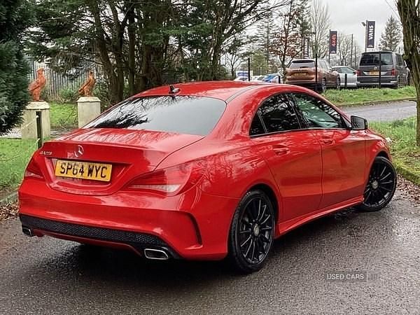 Used Mercedes CLA220 AMG 2014 Red Sedan