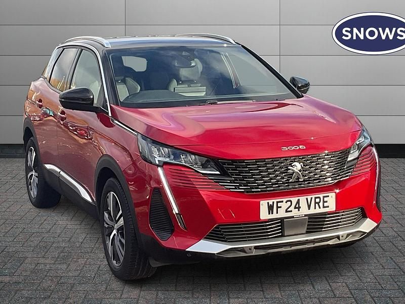 Used Peugeot 3008 Allure+ 136 HP (100 kW) 2024 Red SUV