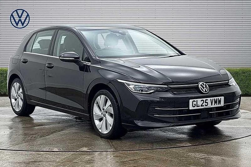Used VW Golf VIII Style 150 HP (110 kW) 2025 Black Hatchback