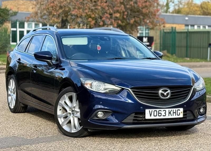 Blue Used 2013 Mazda 6 Inclusive Estate | £2,590 (Good price) - Image 1/4