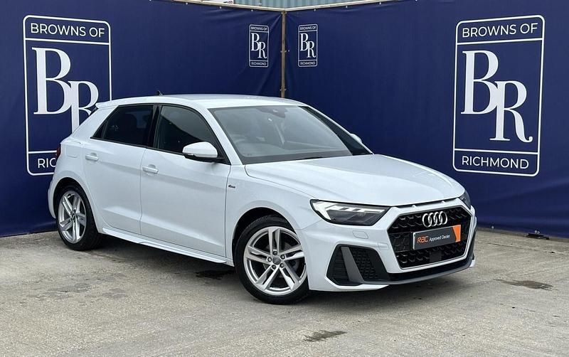 White Used 2020 Audi A1 Sportback S-Line Hatchback | £15,449 (Fair price) - Image 1/3
