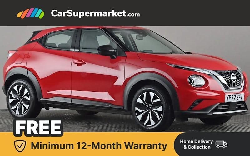 Used Nissan Juke Acenta 114 HP (83 kW) 2022 Red SUV