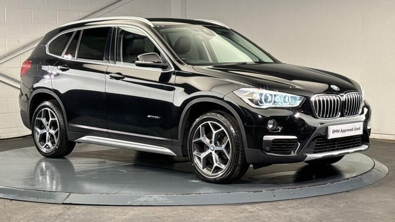 Black Used 2017 BMW X1 xLine SUV | £18,000 (A bit pricey) - Image 1/4