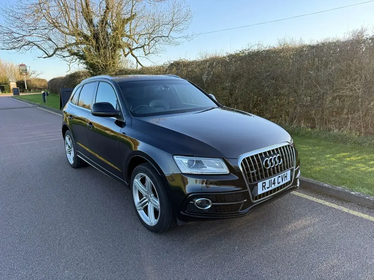 Used Audi Q5 S-line plus 177 HP (130 kW) 2014 Black SUV