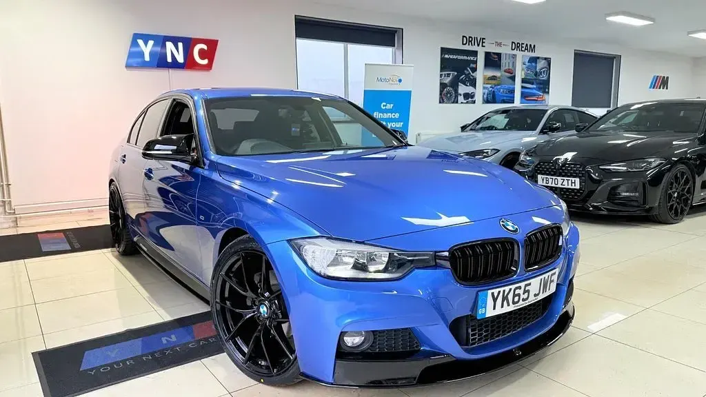 Used BMW 320 M Sport 2015 Blue Sedan