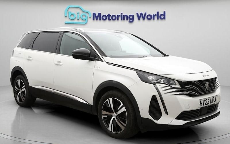 Used Peugeot 5008 GT 181 HP (133 kW) 2022 White SUV