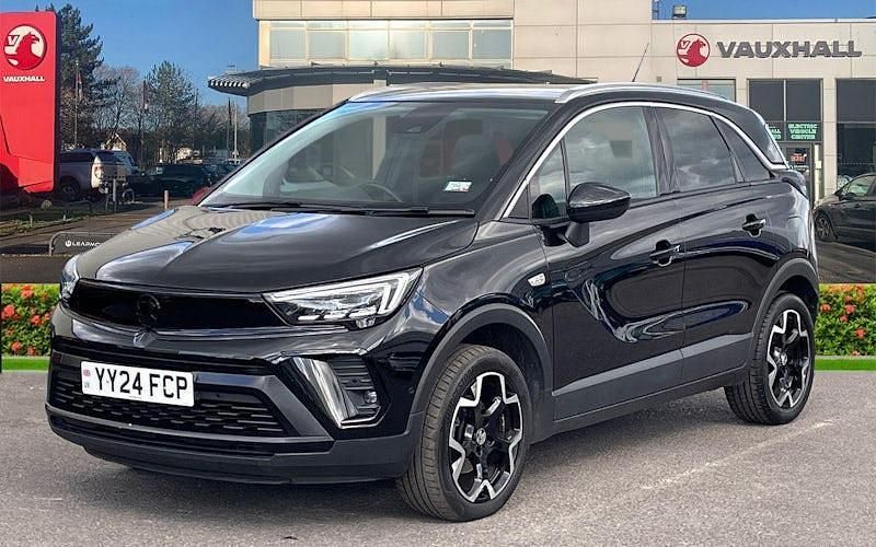 Used Vauxhall Crossland Ultimate 131 HP (96 kW) 2024 Black SUV