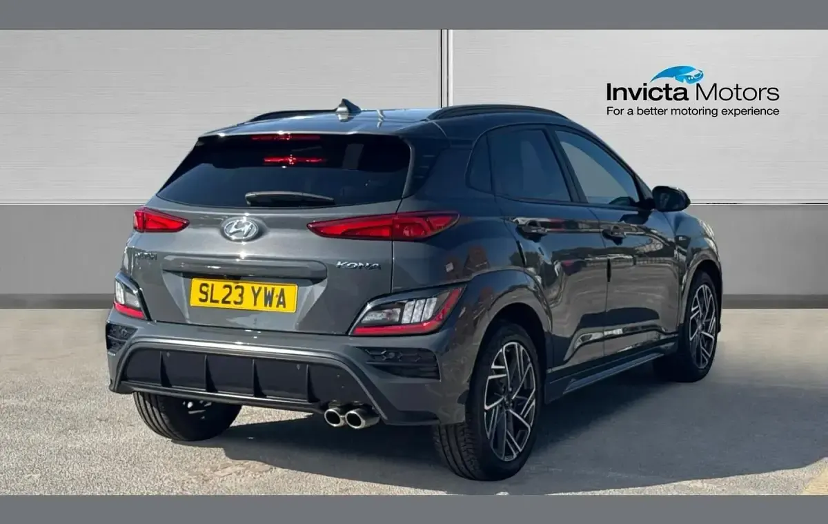 Used Hyundai Kona N Line 120 HP (88 kW) 2023 Grey SUV