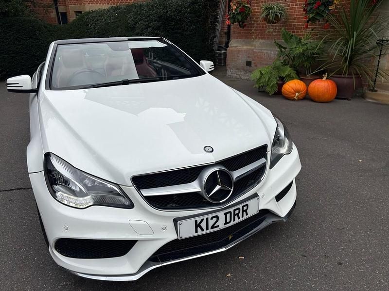 Used Mercedes E250 AMG 2014 White Cabriolet