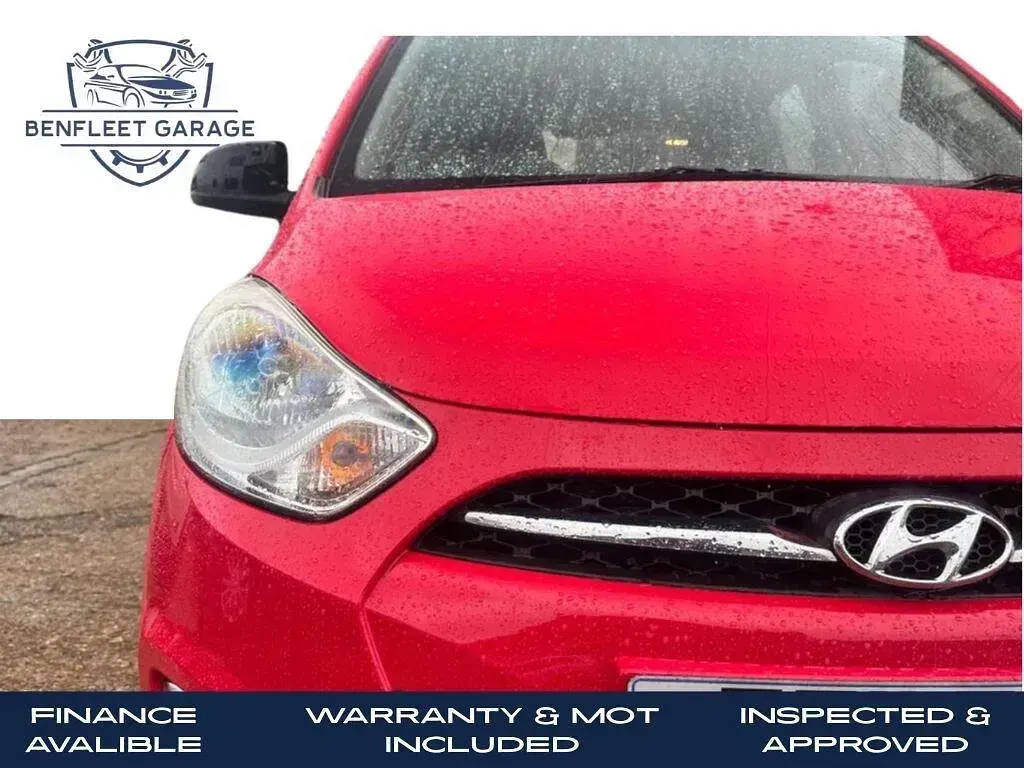 Used Hyundai i10 Active 86 HP (63 kW) 2011 Red Hatchback