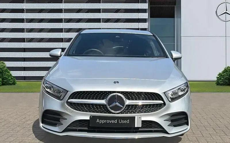 Used Mercedes A200 AMG line 163 HP (119 kW) 2020 Silver Hatchback