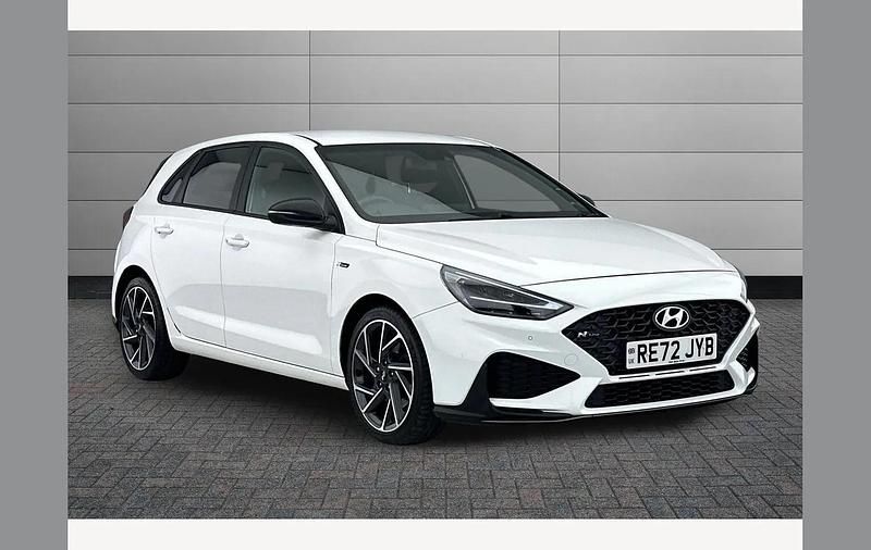 White Used 2022 Hyundai i30 N Line Hatchback | £16,490 (Fair price) - Image 1/4