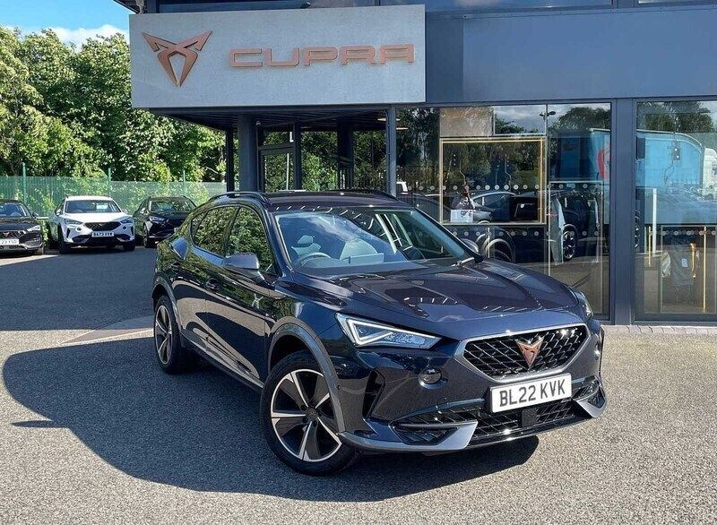 Asphalt blue Used 2022 Cupra Formentor SUV | £20,490 (Good price) - Image 1/4