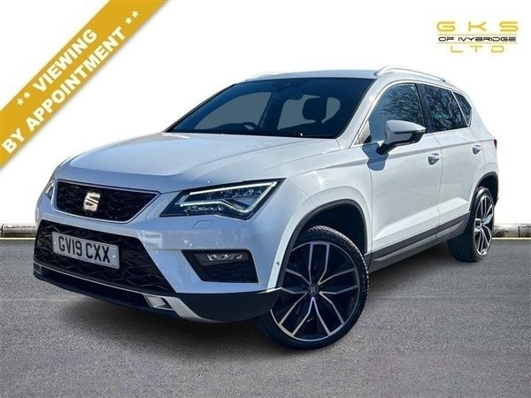 White Used 2019 Seat Ateca XCELLENCE Lux SUV | £16,450 (Fair price) - Image 1/1