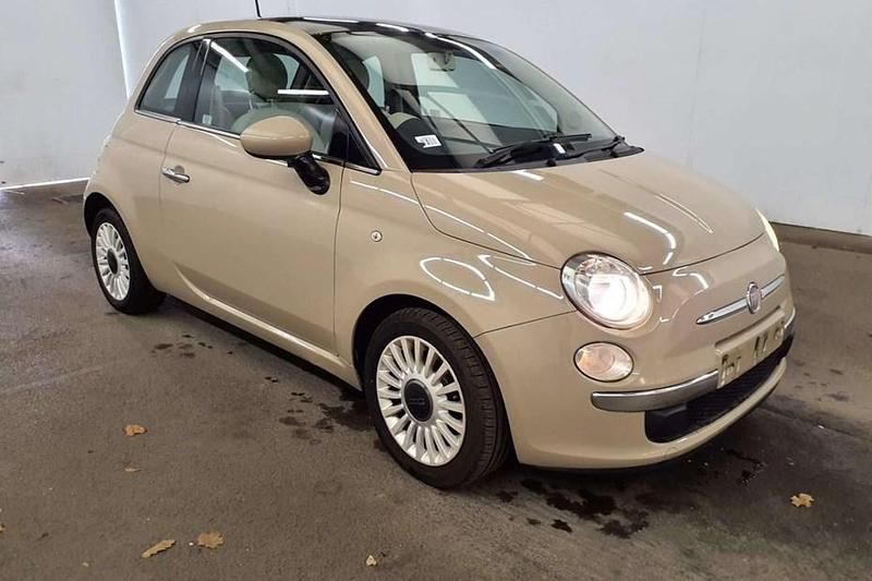Beige Used 2012 Fiat 500 Lounge Hatchback | £3,995 (Fair price) - Image 1/1