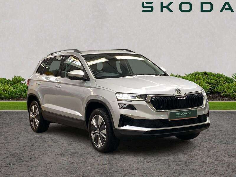 Silver Used 2022 Skoda Karoq SE Drive SUV | £21,500 (Fair price) - Image 1/4