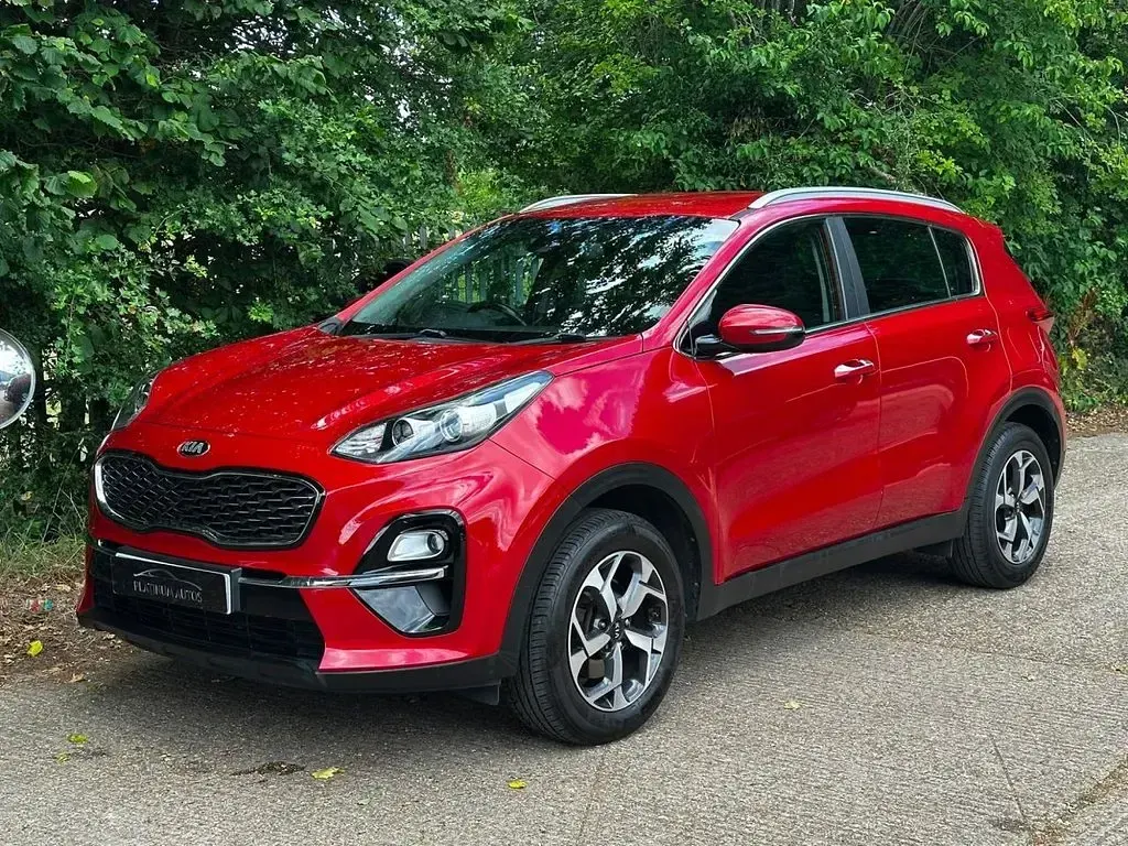 Used Kia Sportage 130 HP (95 kW) 2019 Red SUV