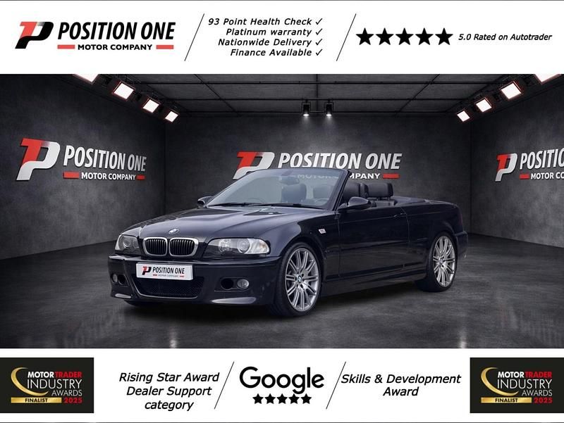 Begagnad BMW M3 Cabriolet Performance 343 HK (252 kW) 2004 Svart Cab