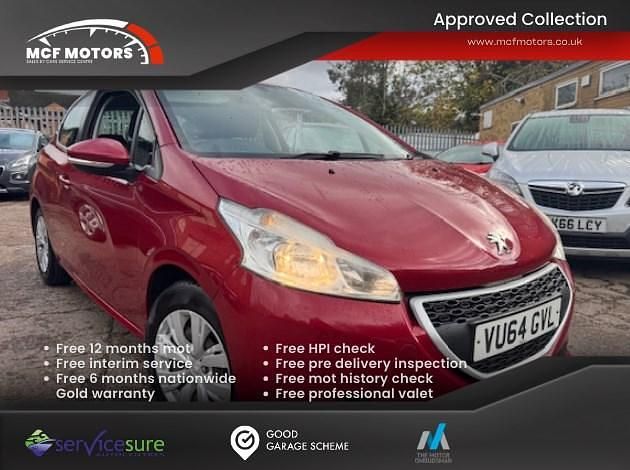 Red Used 2014 Peugeot 208 Access Hatchback | £2,899 (Fair price) - Image 1/4