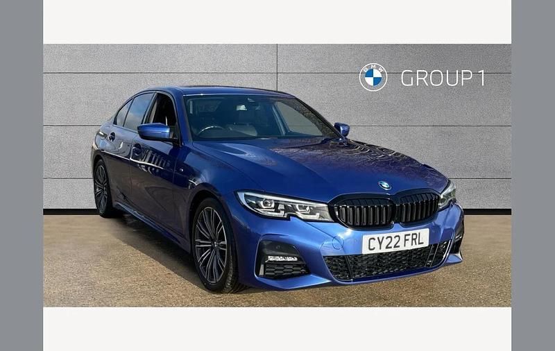 Blue Used 2022 BMW 320 M Sport Sedan | £23,995 (Good price) - Image 1/4