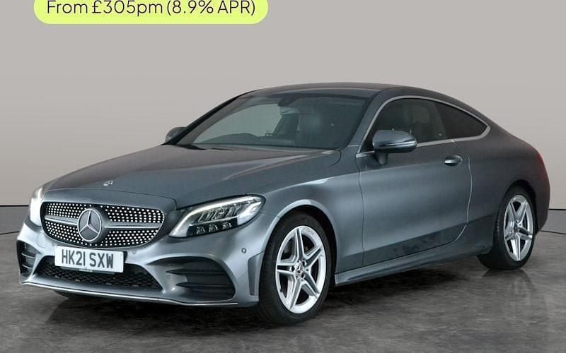 Used Mercedes C200 AMG line 184 HP (135 kW) 2022 Coupe