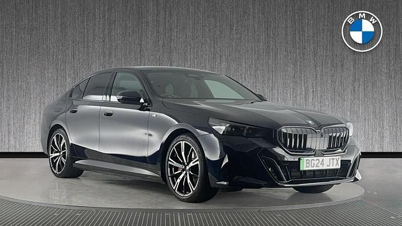 Black Used 2024 BMW i5 M Sport | £43,499 (Fair price) - Image 1/4