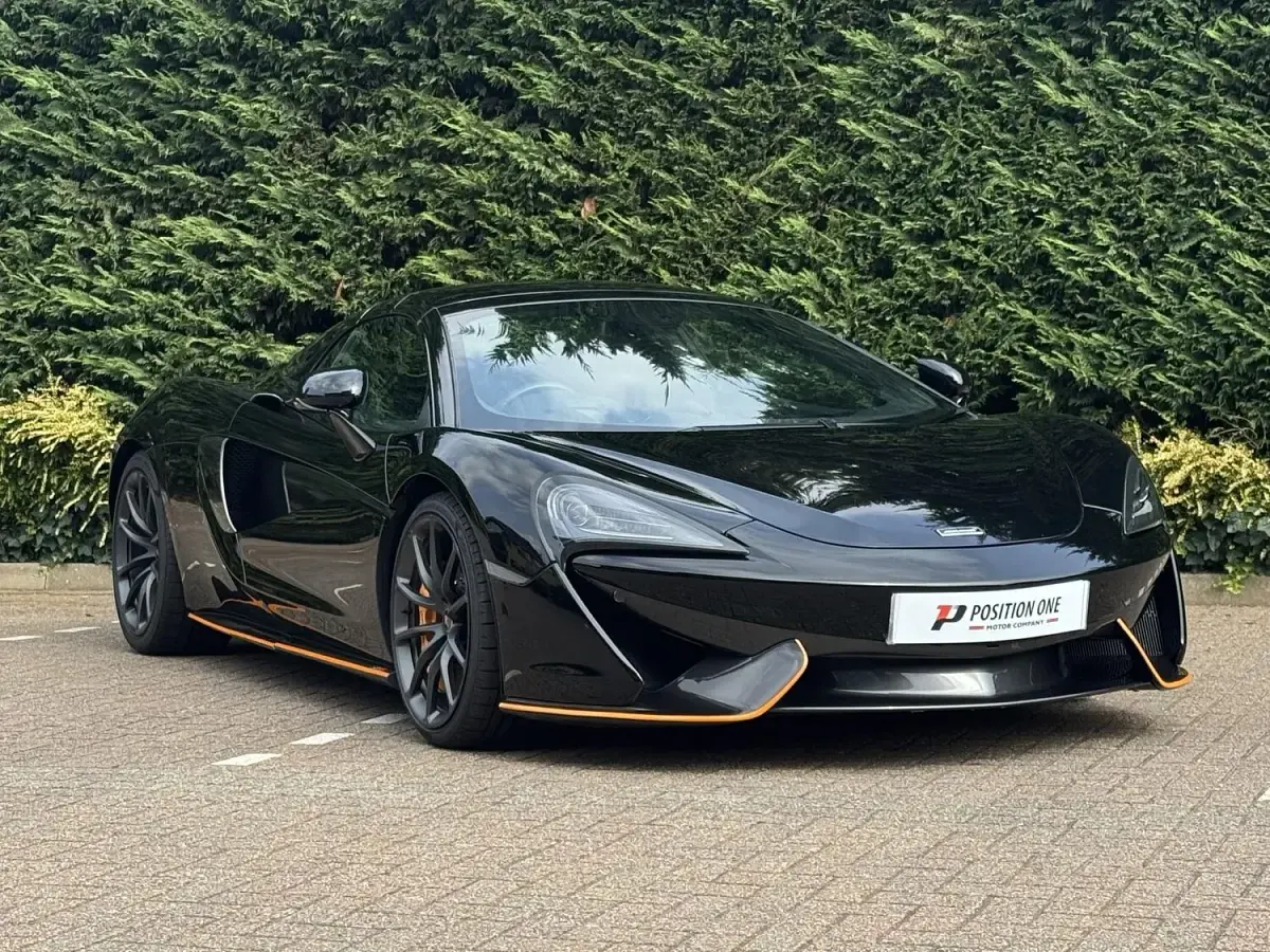 Used McLaren 570S 570 HP (419 kW) 2018 Black Cabriolet