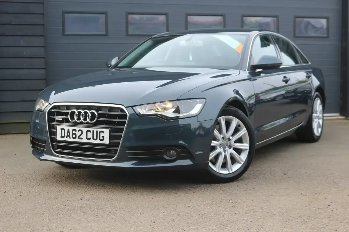 Used Audi A6 241 HP (177 kW) 2013 Blue Sedan