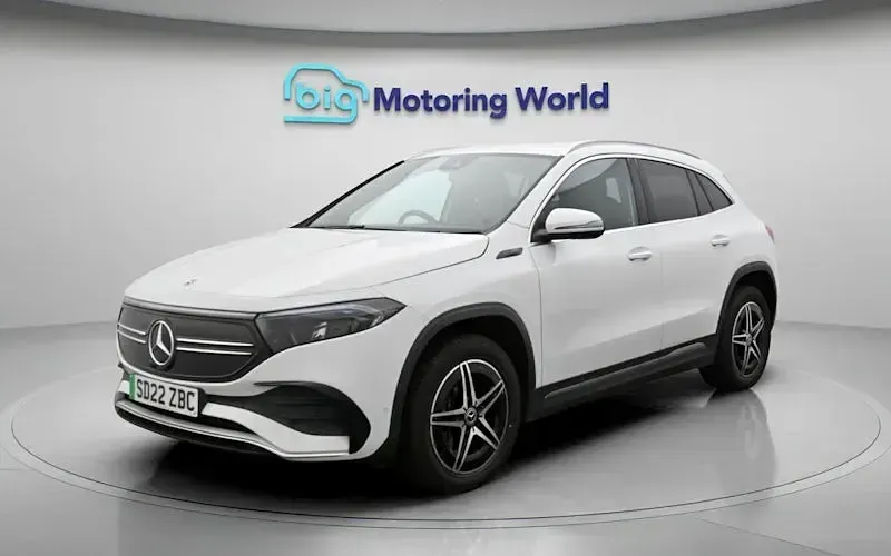 Used Mercedes EQA250 AMG line 139 kW (190 HP) 2022 White SUV