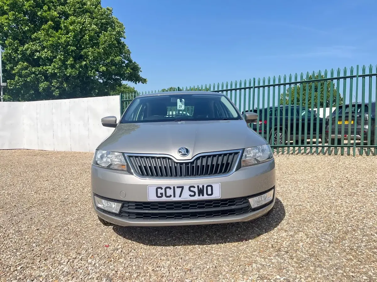 Used Skoda Rapid SE 90 HP (66 kW) 2017 Beige Hatchback